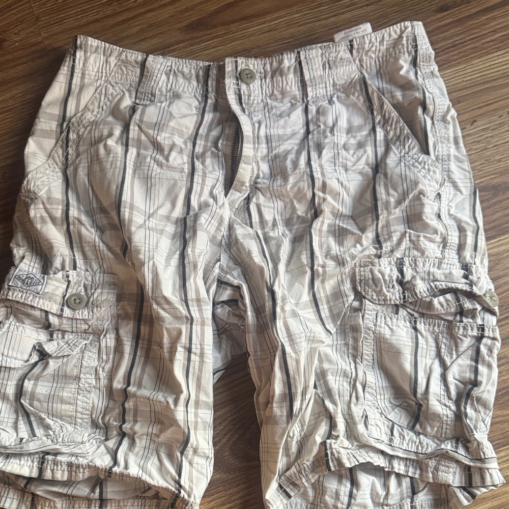 Lee Men's Casual Tan Cargo Shorts